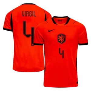 Holland Hjemmebanetrøje VM 2026 VIRGIL 4 - Nike, størrelse Large