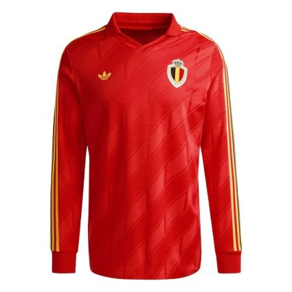 Belgien Hjemmebanetrøje 1986 - adidas, størrelse X-Small