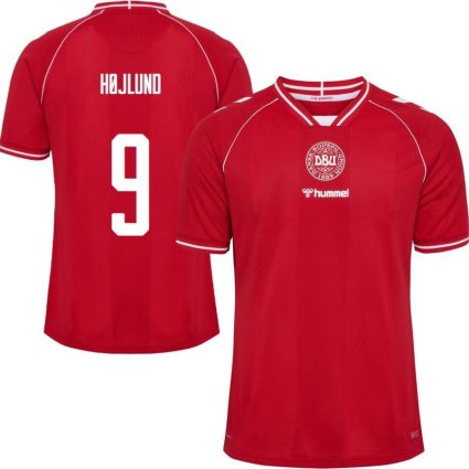 Danmark Hjemmebanetrøje 2026/27 Pro Player Edition HØJLUND 9