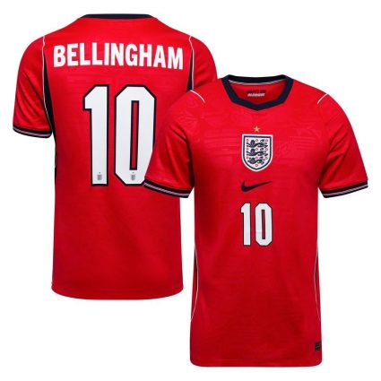 England Udebanetrøje VM 2026 BELLINGHAM 10 - Nike, størrelse X-Small
