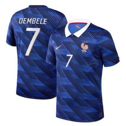 Frankrig Hjemmebanetrøje VM 2026 DEMBELE 7 - Nike, størrelse Medium