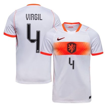 Holland Udebanetrøje VM 2026 VIRGIL 4 - Nike, størrelse Large