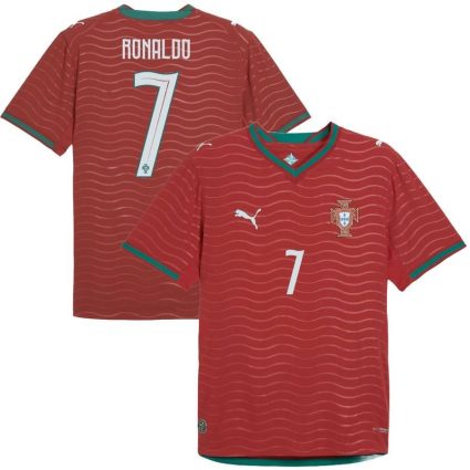 Portugal Hjemmebanetrøje VM 2026 Authentic RONALDO 7