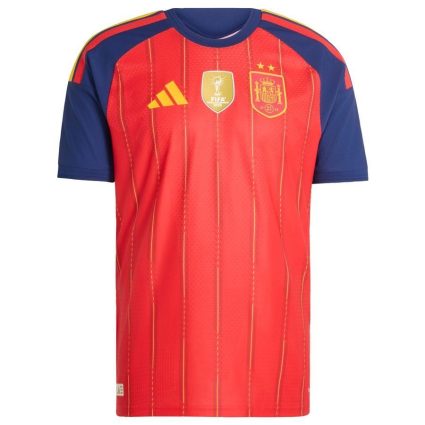 Spanien Hjemmebanetrøje VM 2026 Vinder Authentic - adidas, størrelse Small
