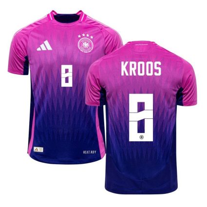 Tyskland Udebanetrøje EURO 2024 Authentic KROOS 8 + EURO 2024 Ærmemærke - adidas, størrelse Small